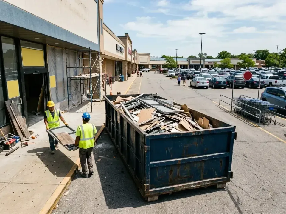 retail-store-renovation-debris-003 — frequently asked questions, Roll-off Dumpster Rentals in Stephens City, VA